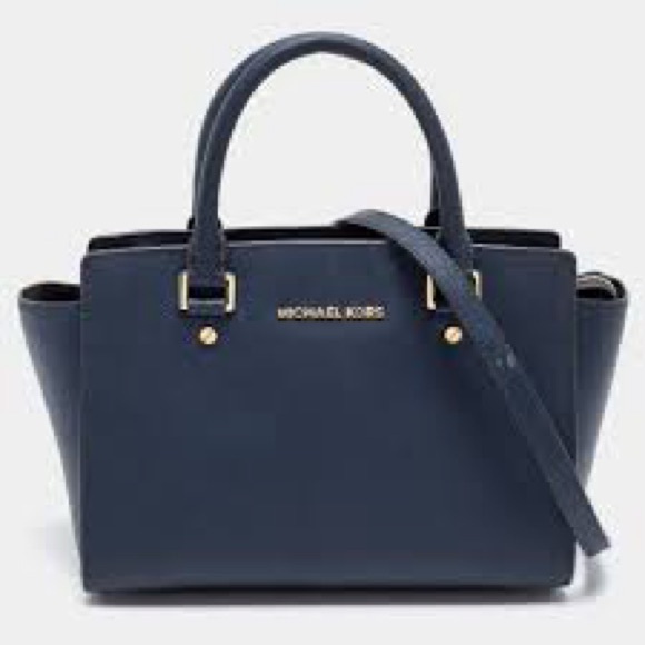 MICHAEL KORS  SHOULDER LEATHER BAG - Picture 1 of 9